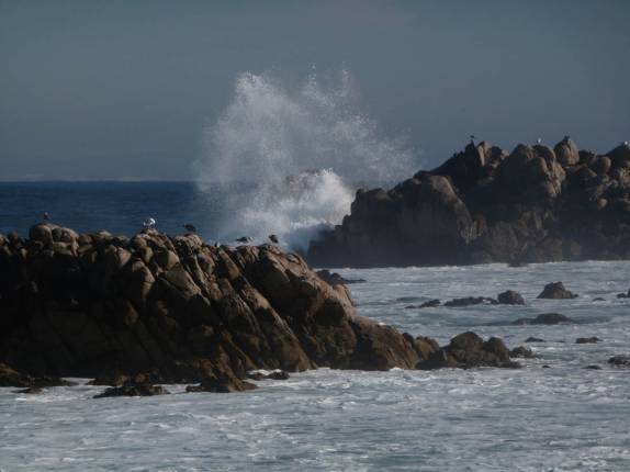 Litoral de Monterey, na Califórnia, nos Estados Unidos